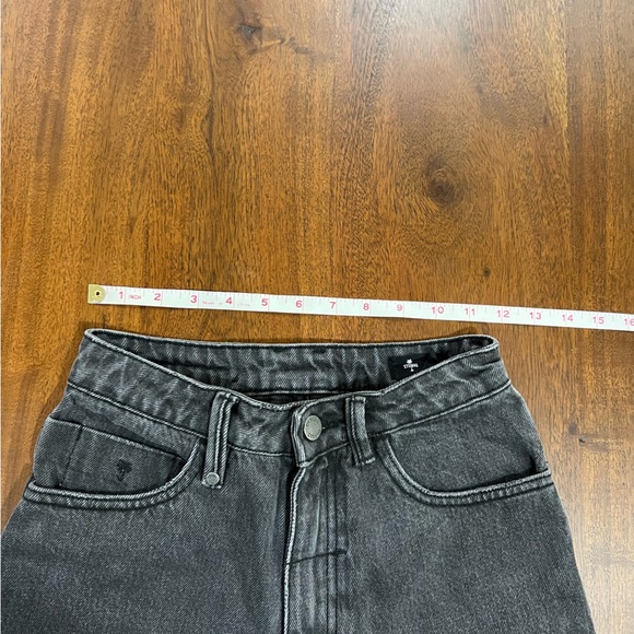 Thrills Thelma Short Faded Black Cut Off Size W 22 - Picture 11 of 13